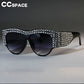 Square Oversized Sunglasses Rhinestone