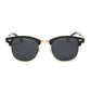 Half Frame Polarized Sunglasses Retro