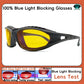 Red Lens，Orange Lens 100% Blue Light Blocking Goggles Glasses  Gaming Glasses Anti fatigue fashion Phone Eyeglasses