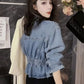 Denim Jacket Spring And Autumn Top For Women Women's Denim Jacket Jean Jacket For Women Denim Jacket Women Woman Coats Traf