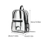 Waterproof Transparent Backpack Outdoor Sports Fitness Travel Large Capacity Storage Bag Student Visible Backpack