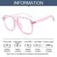 Blue Ray Blocking Anti-Blue Light Glasses Eye Protection PC Square Eyeglasses Ultralight Optical Spectacle Eyeglass Men Women