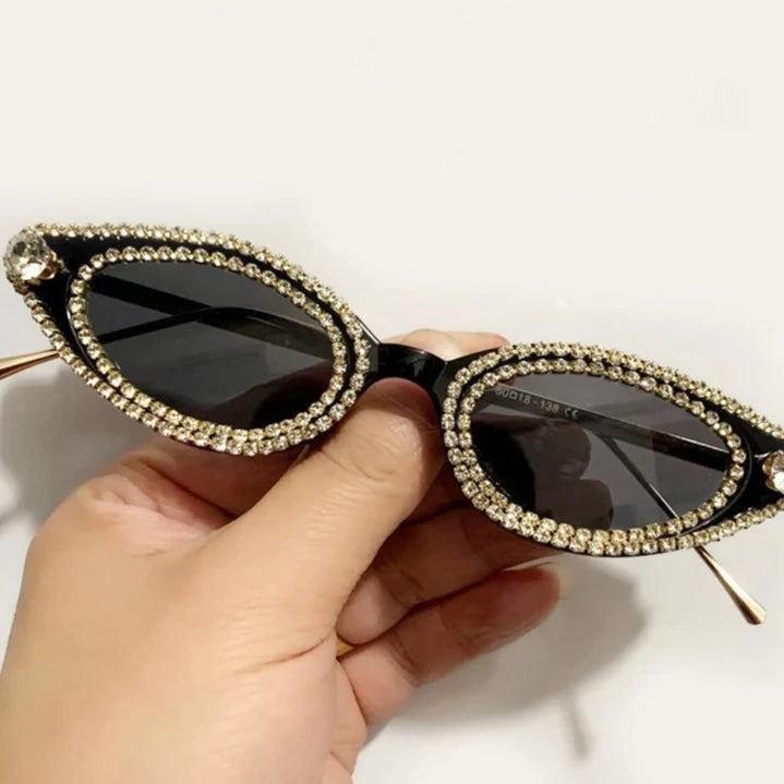 Fashion Rhinestone Cat Eye Eyewear