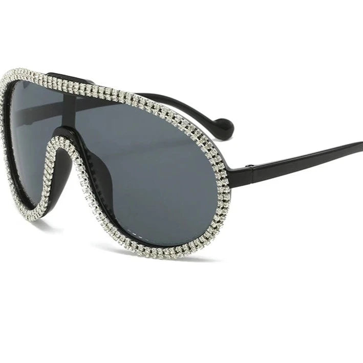 Oversized Diamond Sunglasses