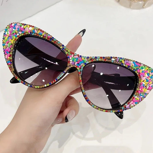 Oversized Cat Eye Sunglasses