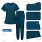 Unisex Medical Uniforms Men Women Nursing Clothes Beauty Costume Nurse Scrubs Sets Doctor Dentist Workwear Clinical Tops Pants