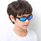 Kids Sports Polarized Sunglasses Color Lens UV Protection Children Fashion Eyewear for Boys and Girls Silicone Safety Glasses