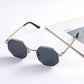 Fashion Boys Girls Octagon Metal Sunglasses Polygon Trend Children's Sun Glasses Kids Outdoor UV400 Eyewear