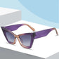 Large Frame Triangle Cat-eye Sunglasses