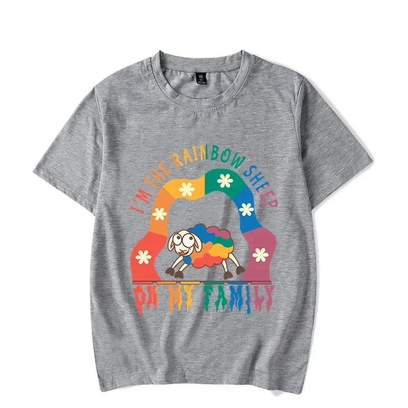 Pride Month Parade T ShirtsT Shirt Personality Tops Tee Unisex Oversized cotton T Shirt women clothing