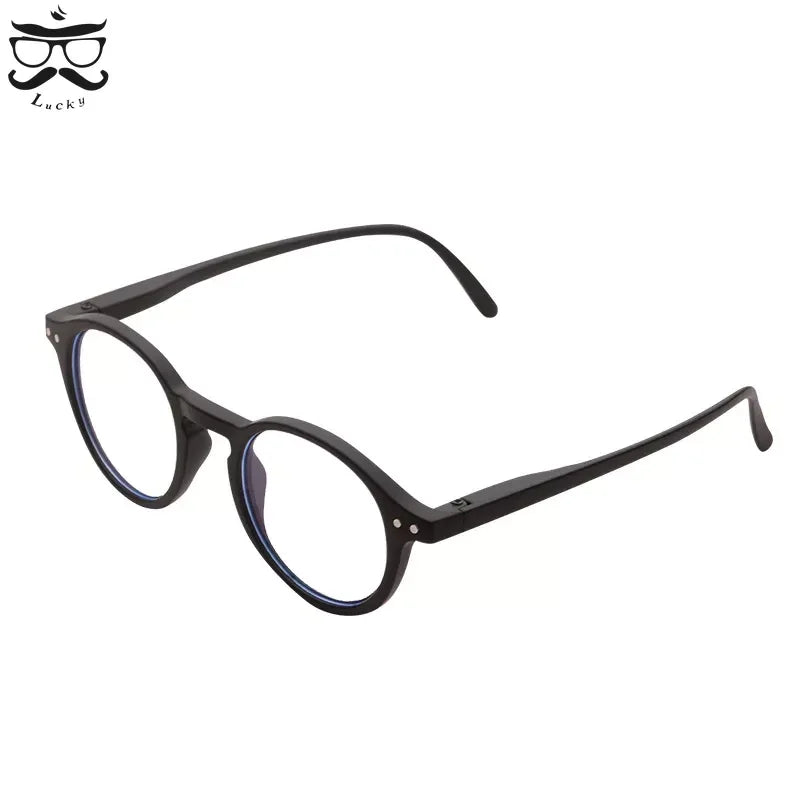 Fashion Kids Anti-blue Light Glasses Vintage Round Frame Boys Girls Computer Glasses Protection Eyeglasses Plain Glasses