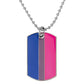 Transgender Rainbow Pansexual pride Genderqueer pride Asexual Pendant Necklace Rainbow Heart Necklace For Women Jewelry