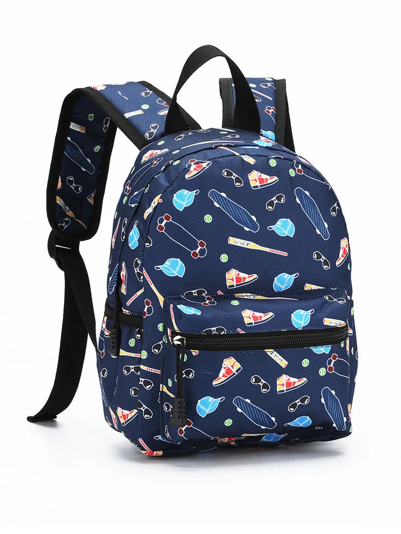 Casual Kids Backpack Dinosaur School Bag Travel Rucksack Cartoon Kids Boy Girls Schoolbag Student Bookbag Children Daypack Bag