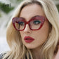 Fashion Vintage Anti Blue Light Cat Eye Glasses