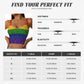 Custom Faux Glitter Rainbow Pride Flag Workout Crop Tank Tops Women's Seamless LGBT Gay Lesbian Yoga Running Sports Bras