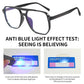 Blue Ray Blocking Anti-Blue Light Glasses Eye Protection PC Square Eyeglasses Ultralight Optical Spectacle Eyeglass Men Women